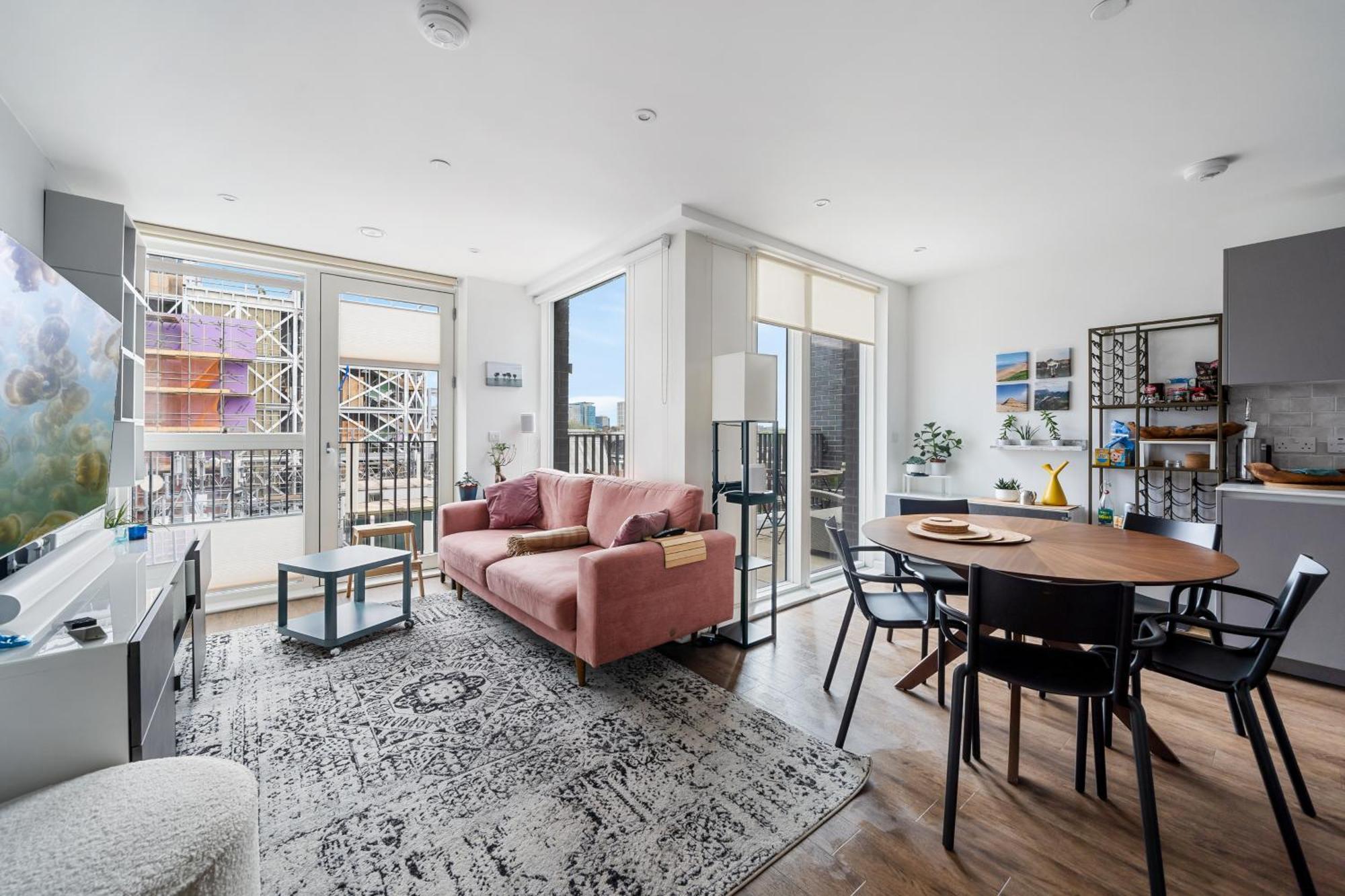 Impeccable Modern 2Br Apartment Peachy Stays London Exterior photo